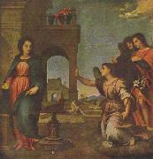 Andrea del Sarto Verkundigung painting